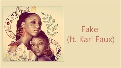 Stream Fake (feat. Kari Faux) by Chloe x Halle 